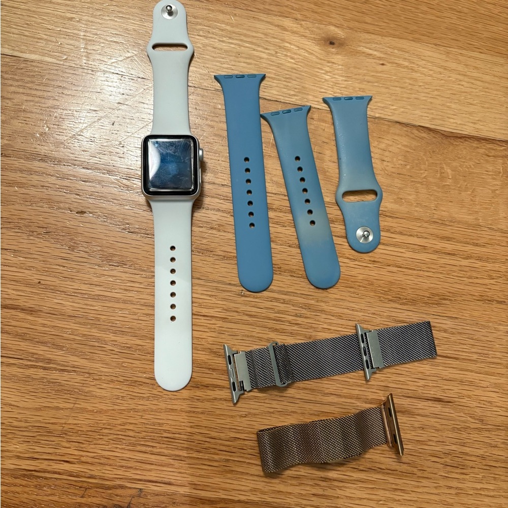 Apple Watch with Interchangeable Bands